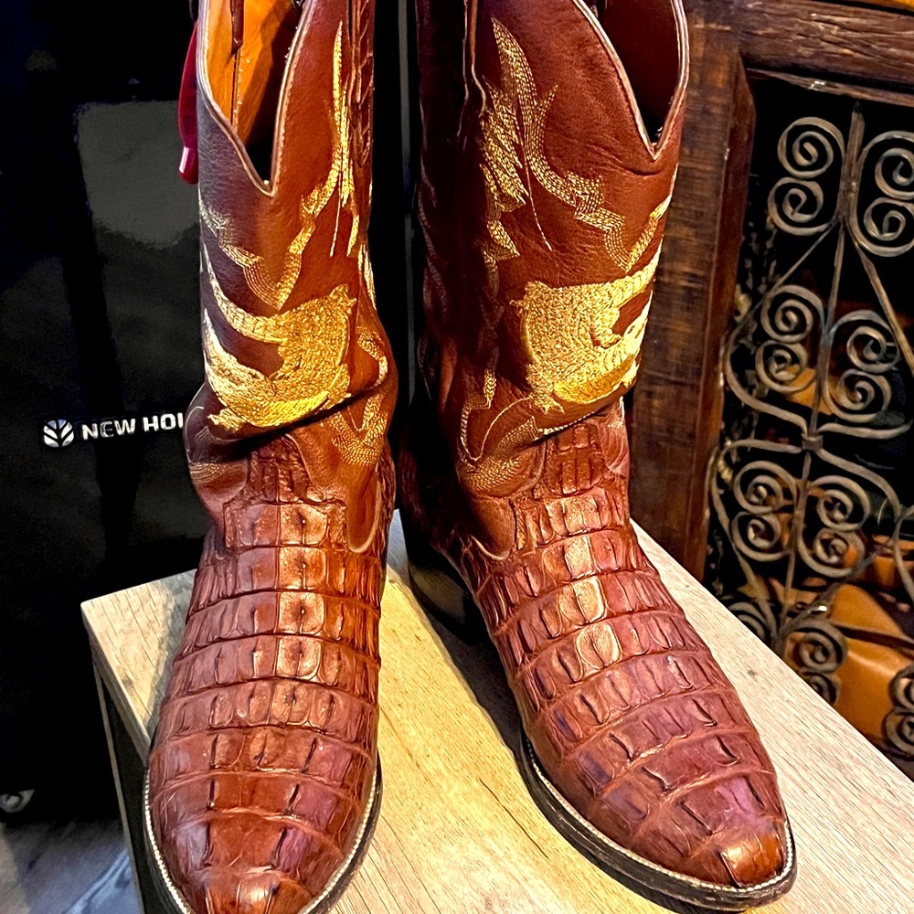 Vintage Don Cuco’s Boots Men's Western Cowboy Alligator size 30/ 12 US.
